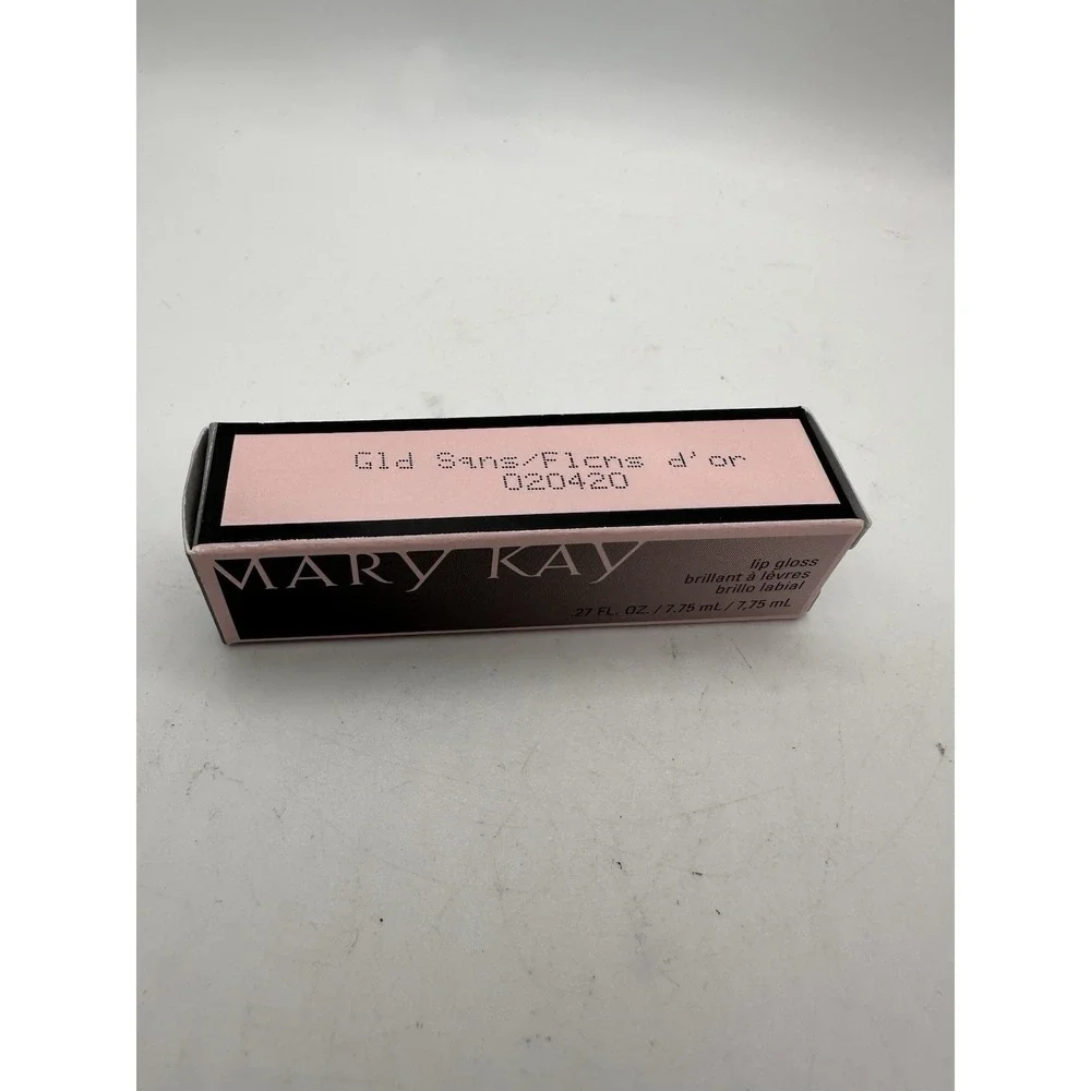 Mary Kay ~ Gold Sans - Glitter Shimmer LIP GLOSS .27 oz 020420 *BRAND NEW in BOX